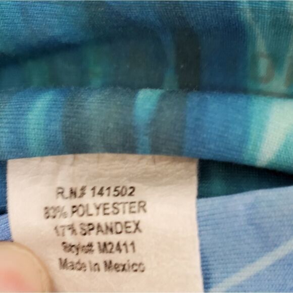 EVOLUTION AND CREATION leggings moon waterfall blue yoga S - Picture 7 of 7